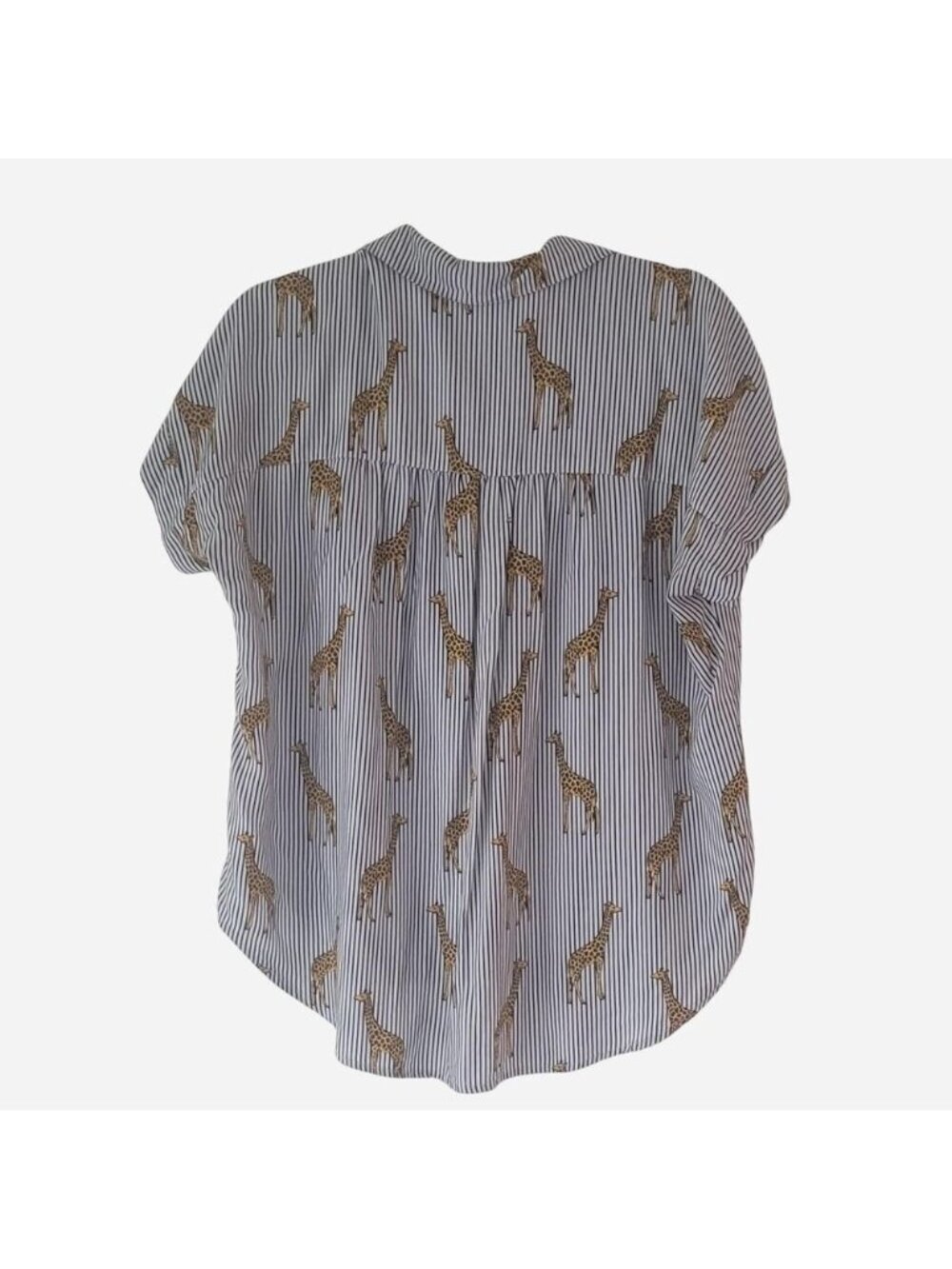 Women's Striped Giraffe top - Picture 2 of 2